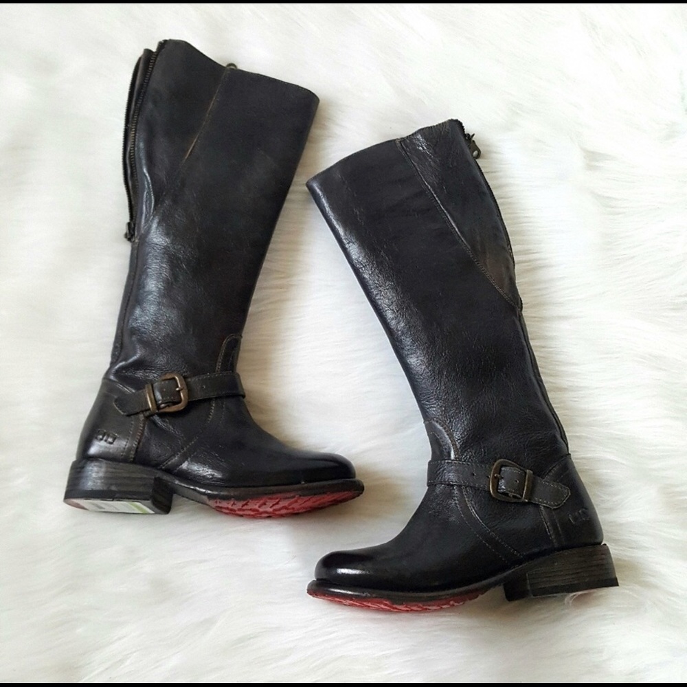 Bed Stu Glaye Graphito Rustic Ridding Boot